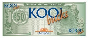 Sun Kool Air Conditioning Kool Bucks Rewards